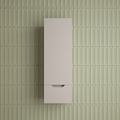 Style Line Шкаф пенал Остин 36 Plus подвесной крем – фотография-2